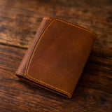 Luca – Portafoglio da Viaggio Vintage in Pelle