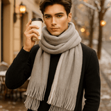 Sciarpa Lunga Cashmere - Elegante - Morbida - Stile Invernale