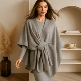 Giacca elegante con scialle - lusso - comfort - donna - cerimonia - sartoriale