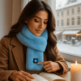 HeatCozy - Sciarpa Riscaldata - Pelliccia Sintetica - Elegante