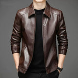 Rinaldo | Giacca in pelle casual